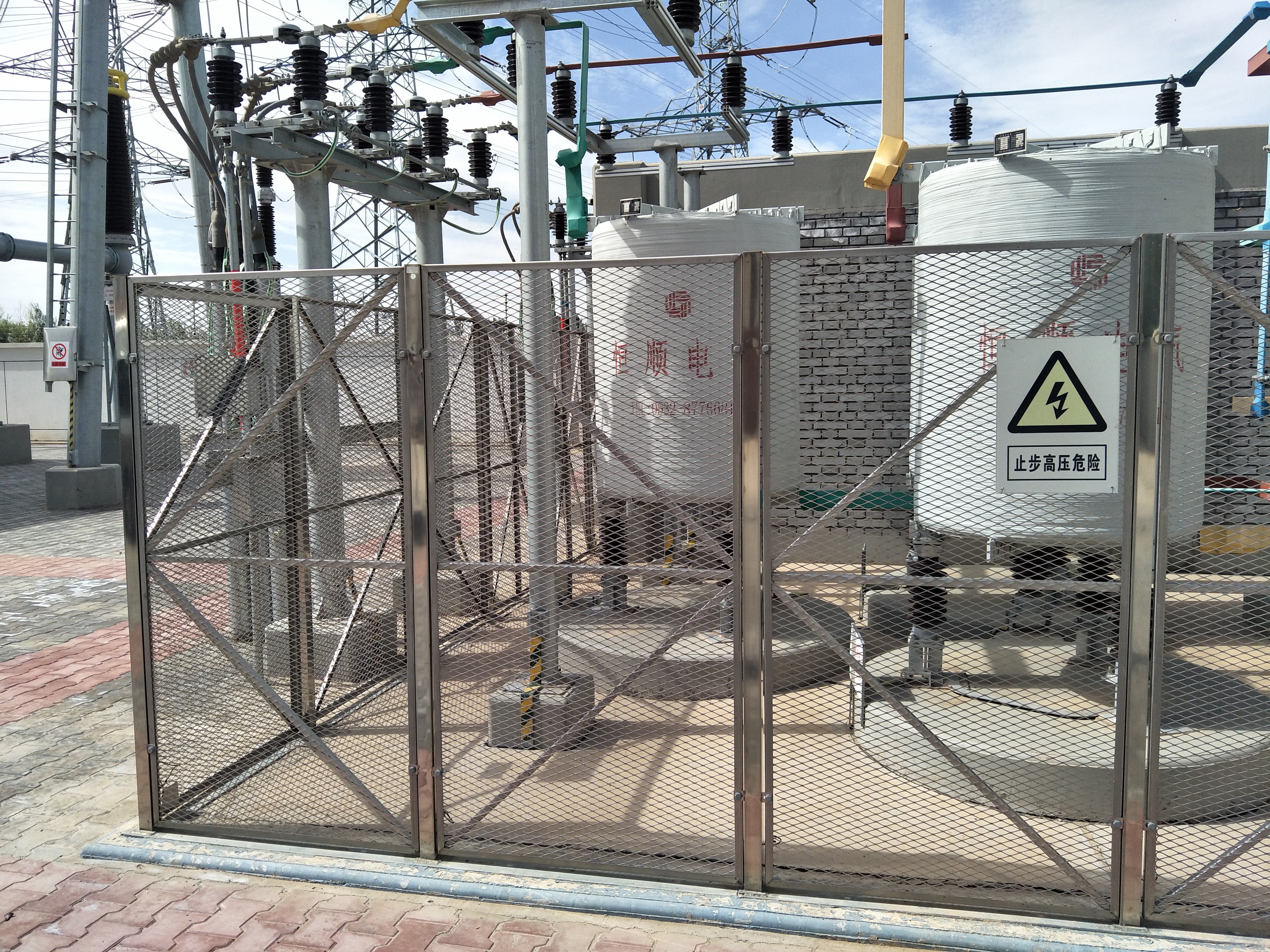 電容器防護圍欄